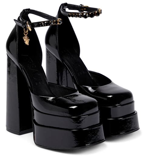 versace medusa head sneakers|versace medusa aevitas platform pumps.